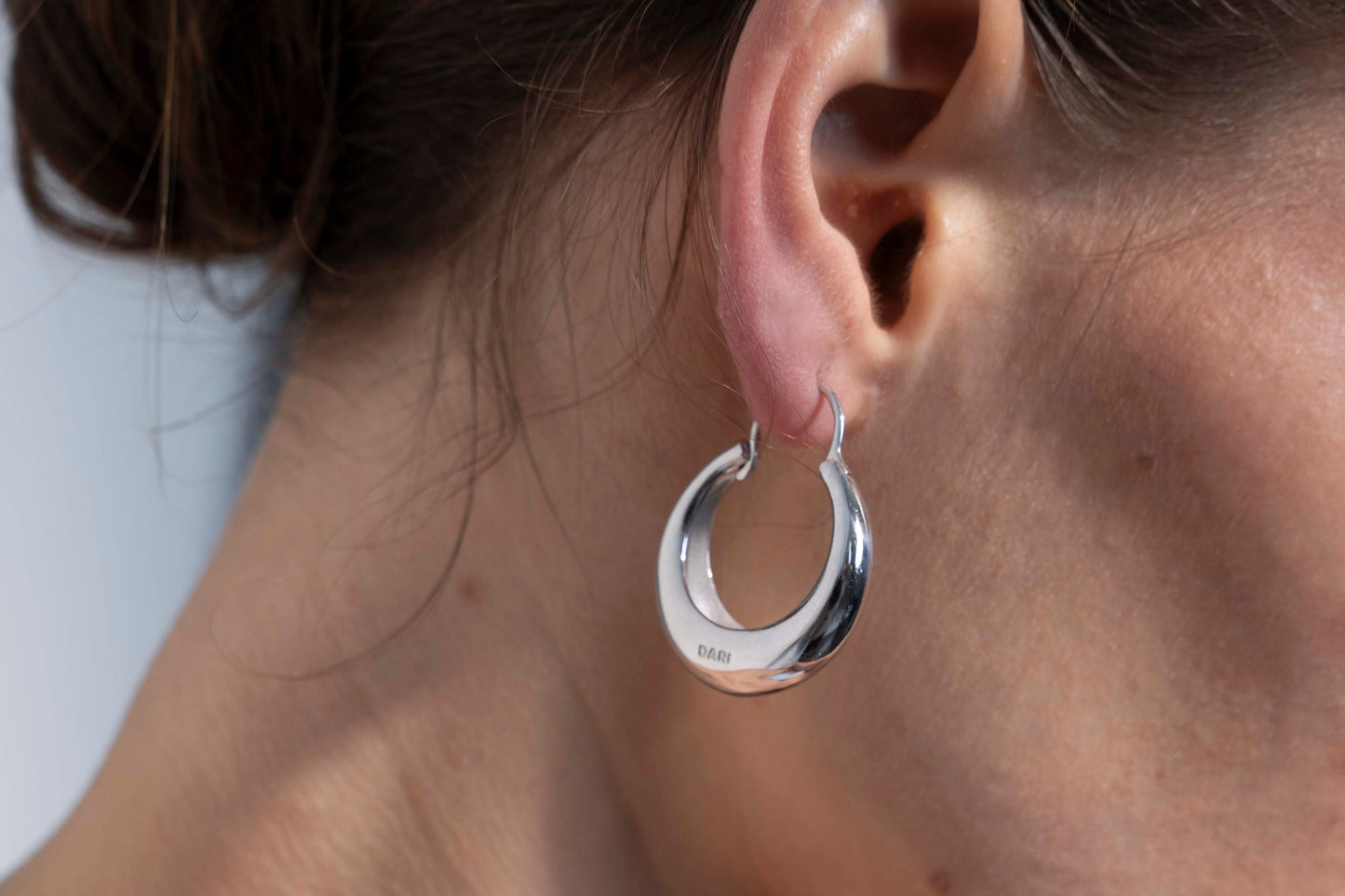 Earrings "Blow" (30 mm)