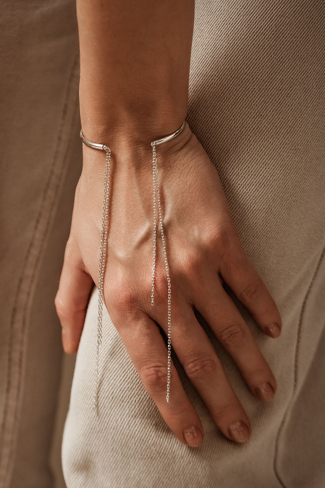 Bracelet "Four strings"
