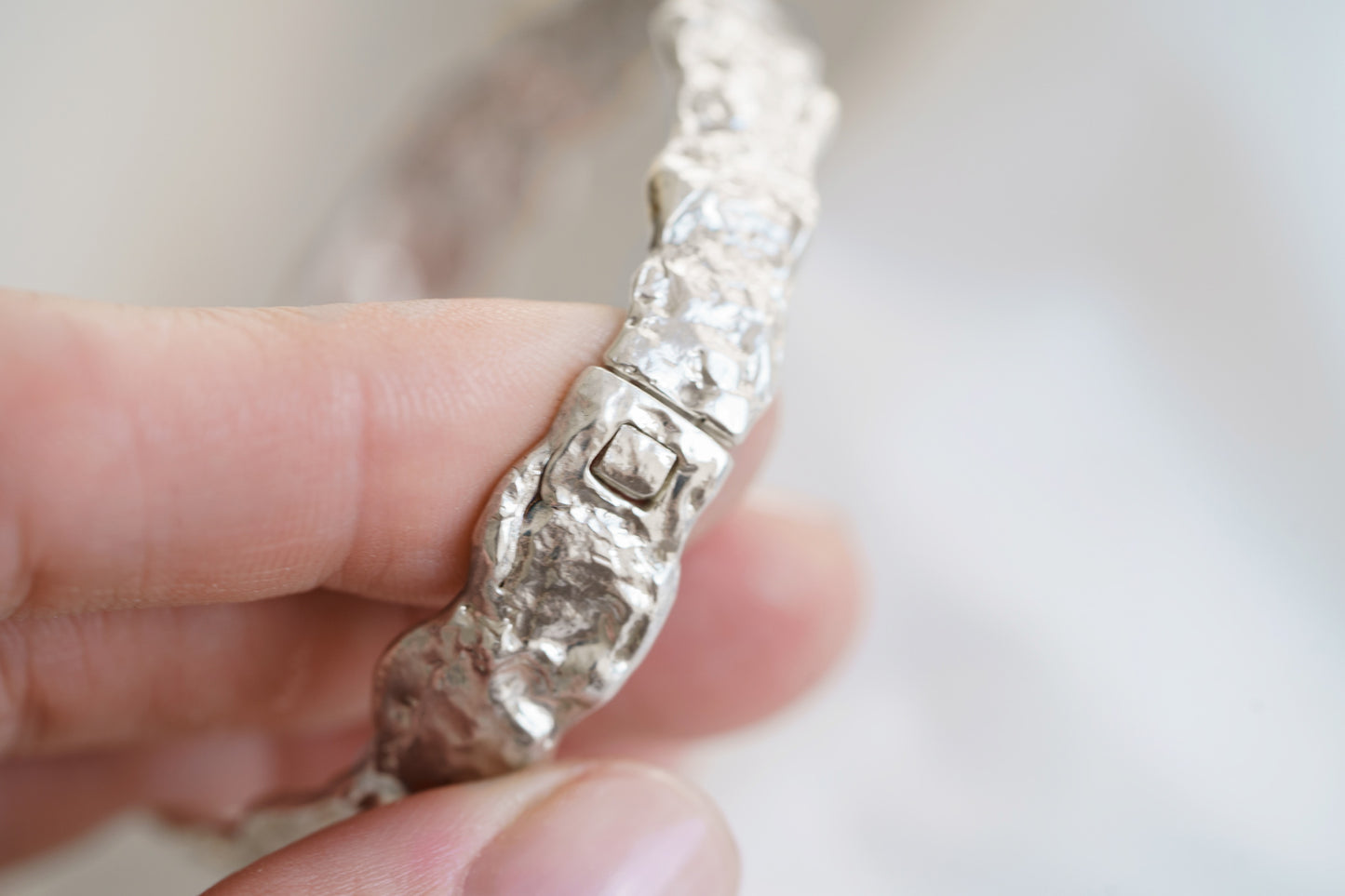 Bracelet "Asteroid" (8 mm) with a lock