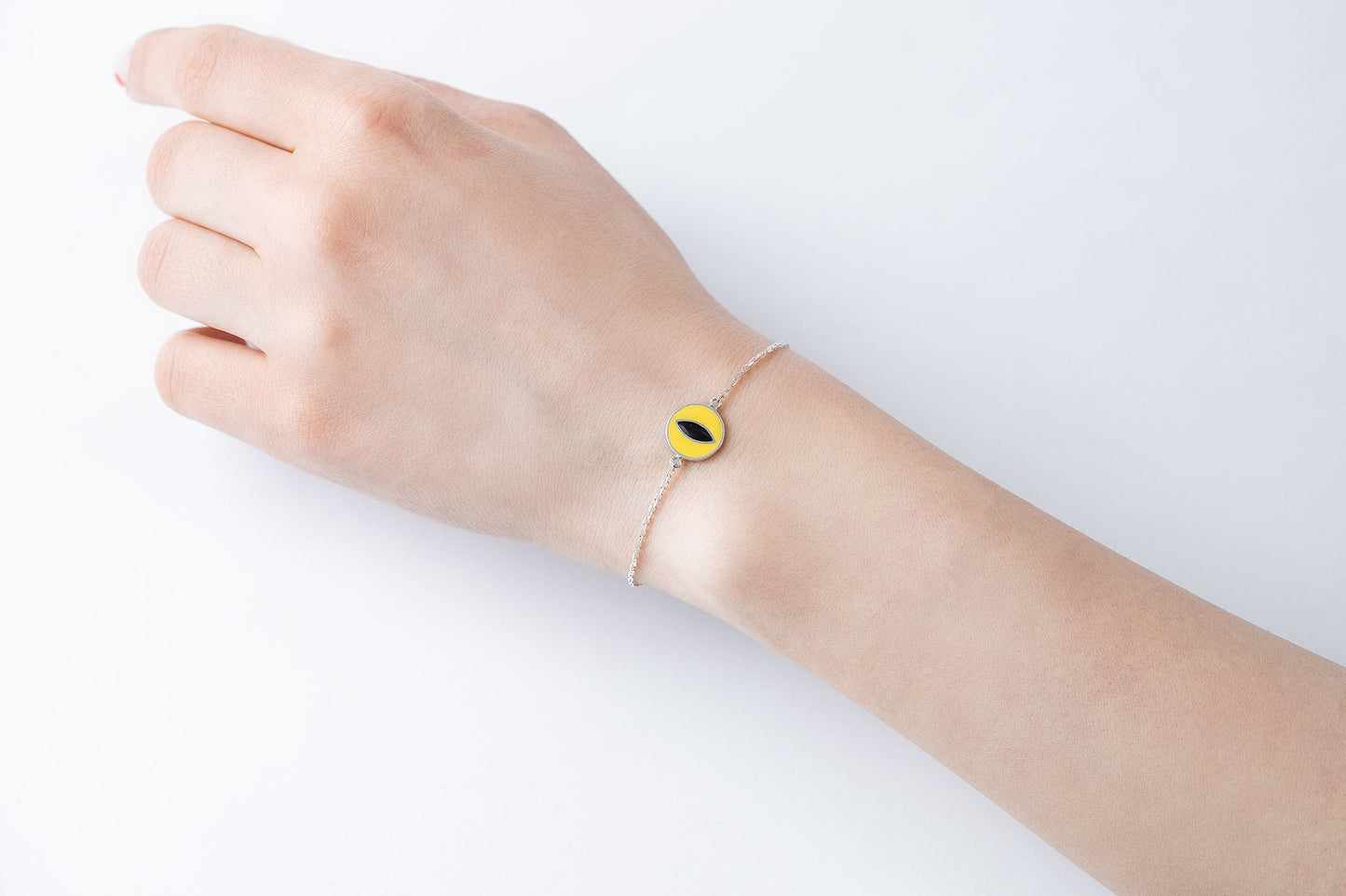 Bracelet "Cat’s Eye" (11 mm) with enamel