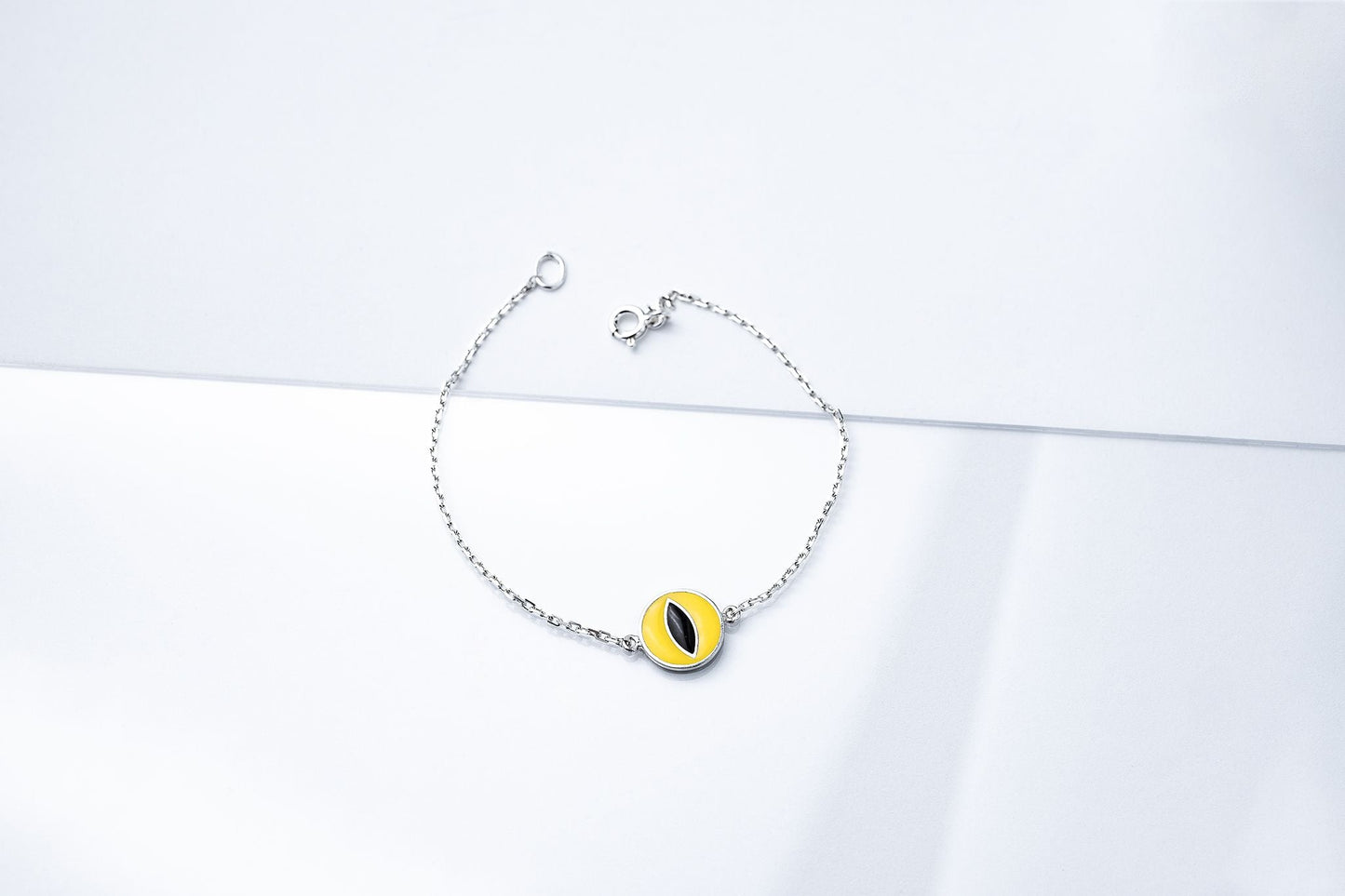 Bracelet "Cat’s Eye" (11 mm) with enamel