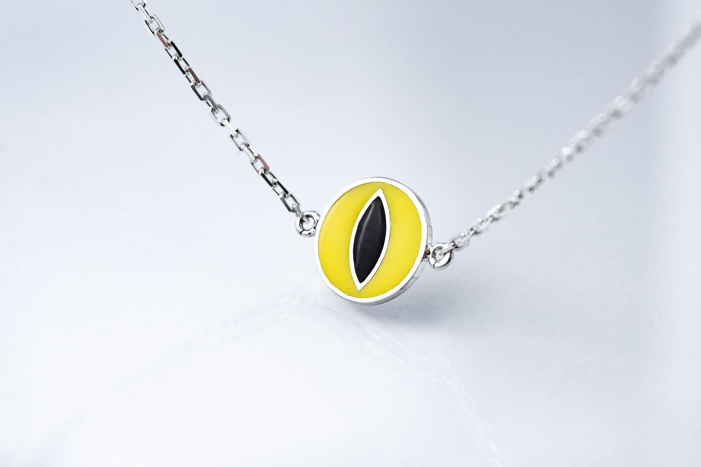 Bracelet "Cat’s Eye" (11 mm) with enamel