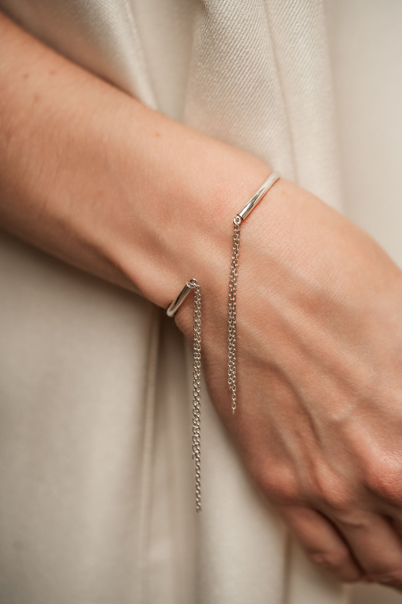 Bracelet "Four strings"