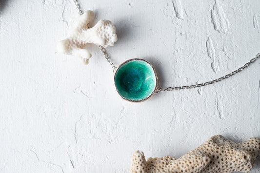 Bracelet "Sea" (16 mm) emerald