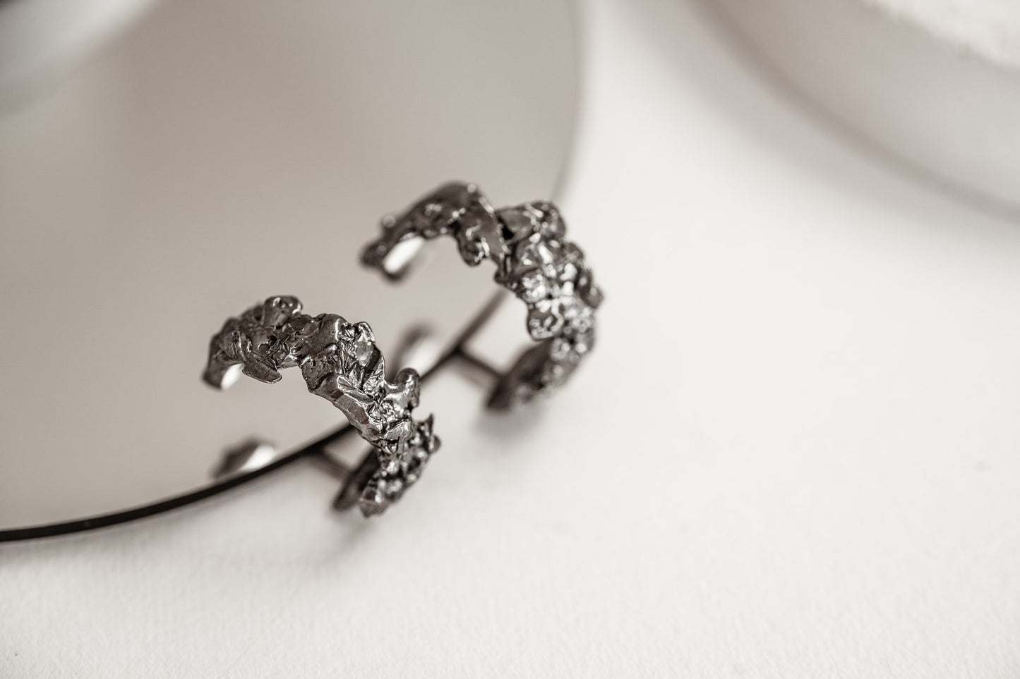 Congo earrings "Asteroidal belt"