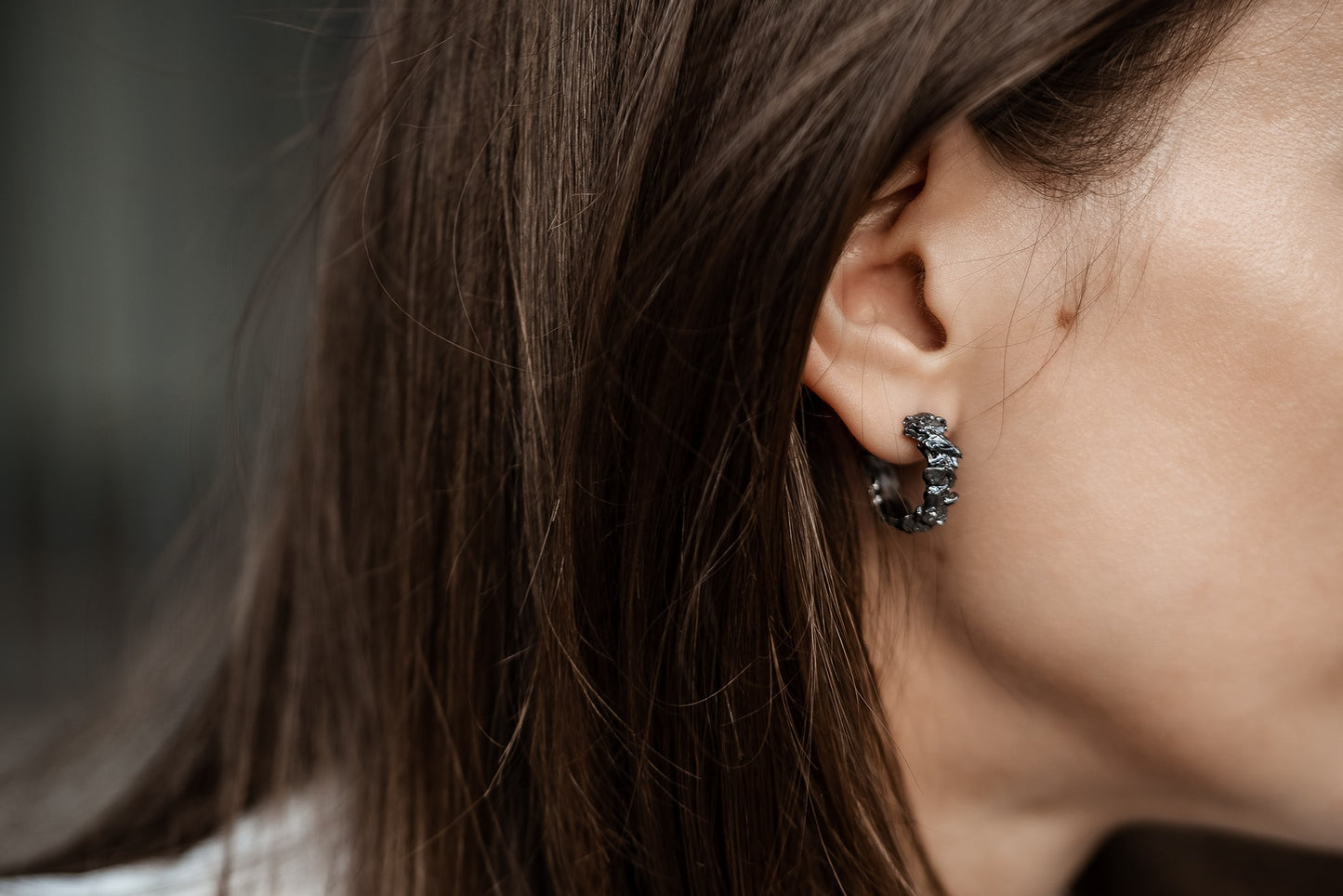 Congo earrings "Asteroidal belt"