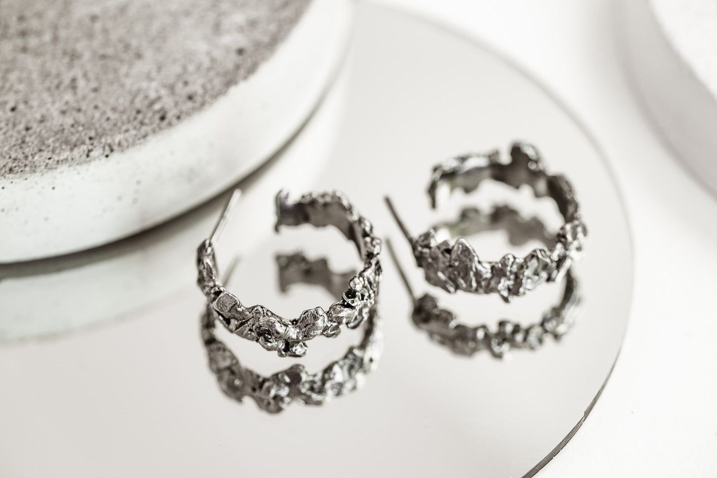 Congo earrings "Asteroidal belt"