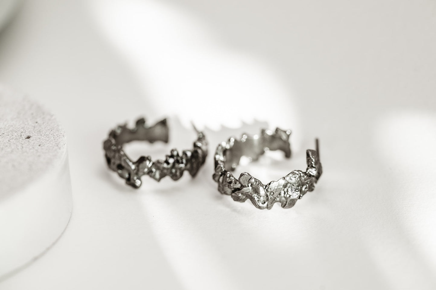 Congo earrings "Asteroidal belt"