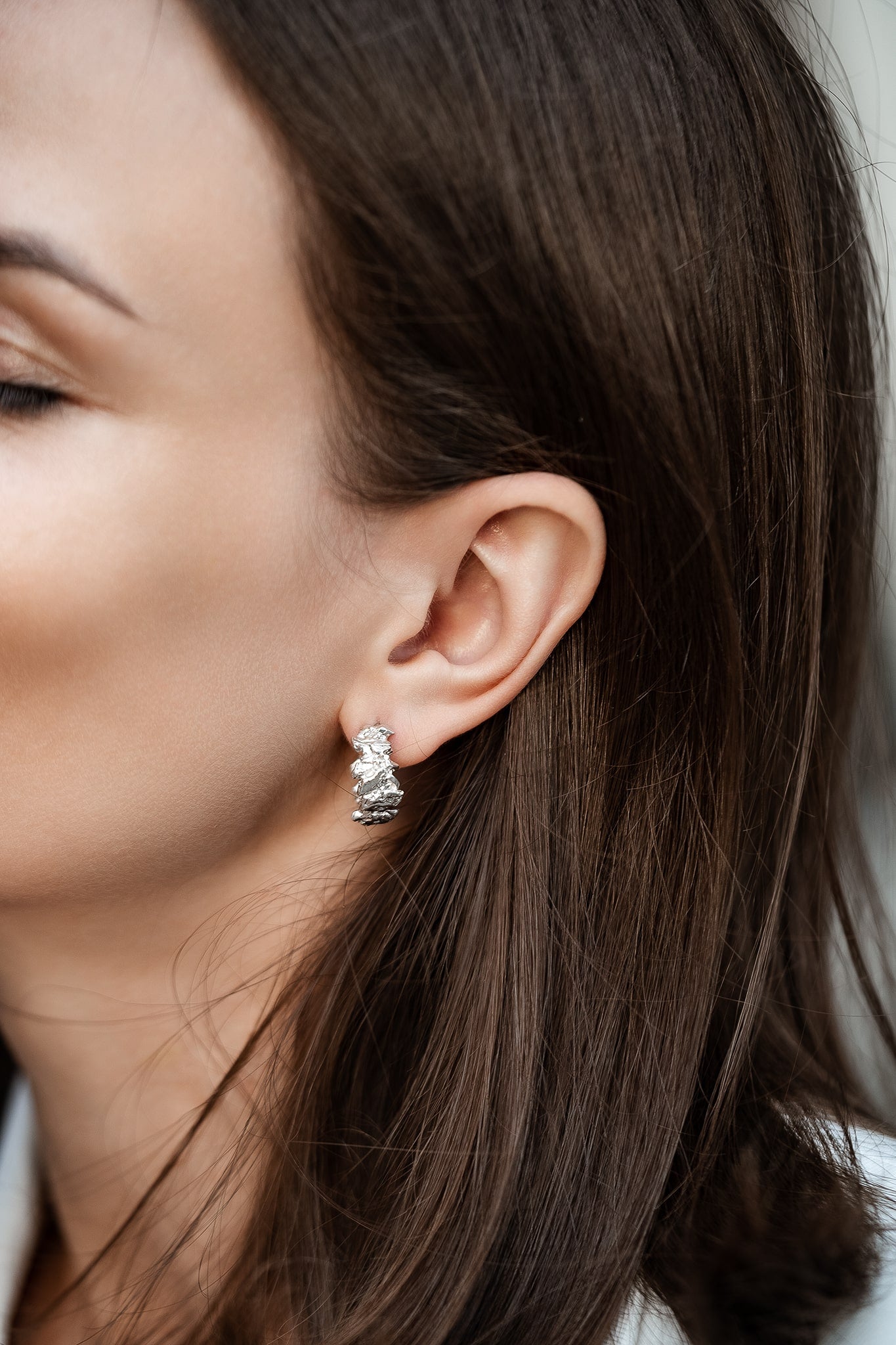 Congo earrings "Asteroidal belt"