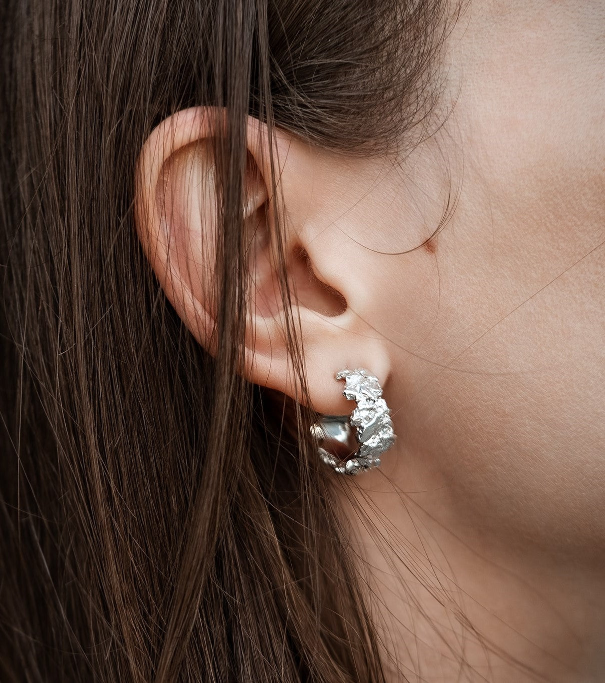 Congo earrings "Asteroidal belt"