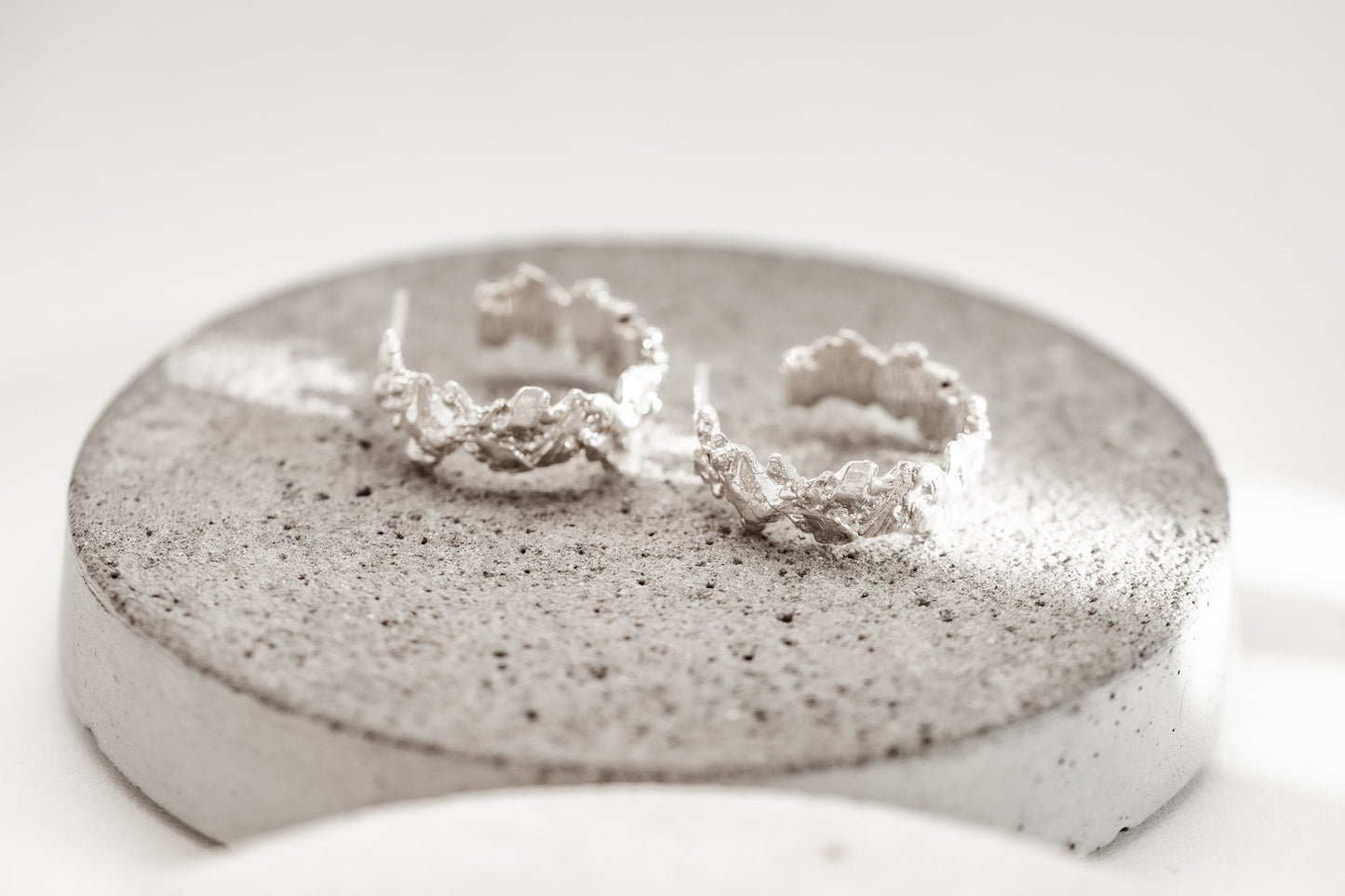 Congo earrings "Asteroidal belt"