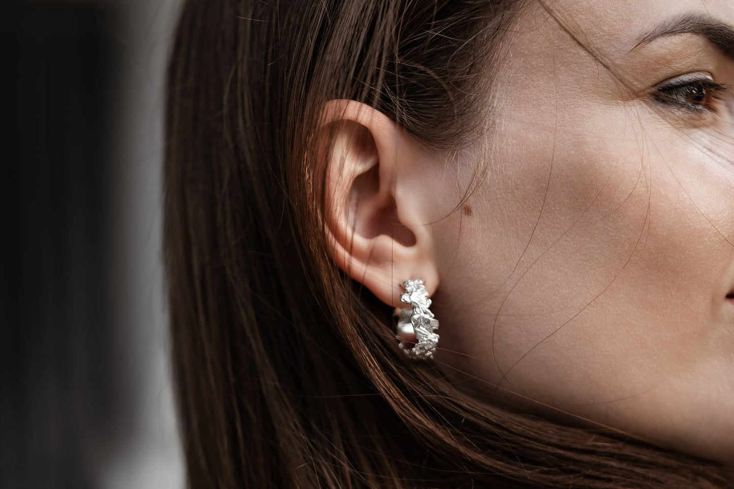Congo earrings "Asteroidal belt"