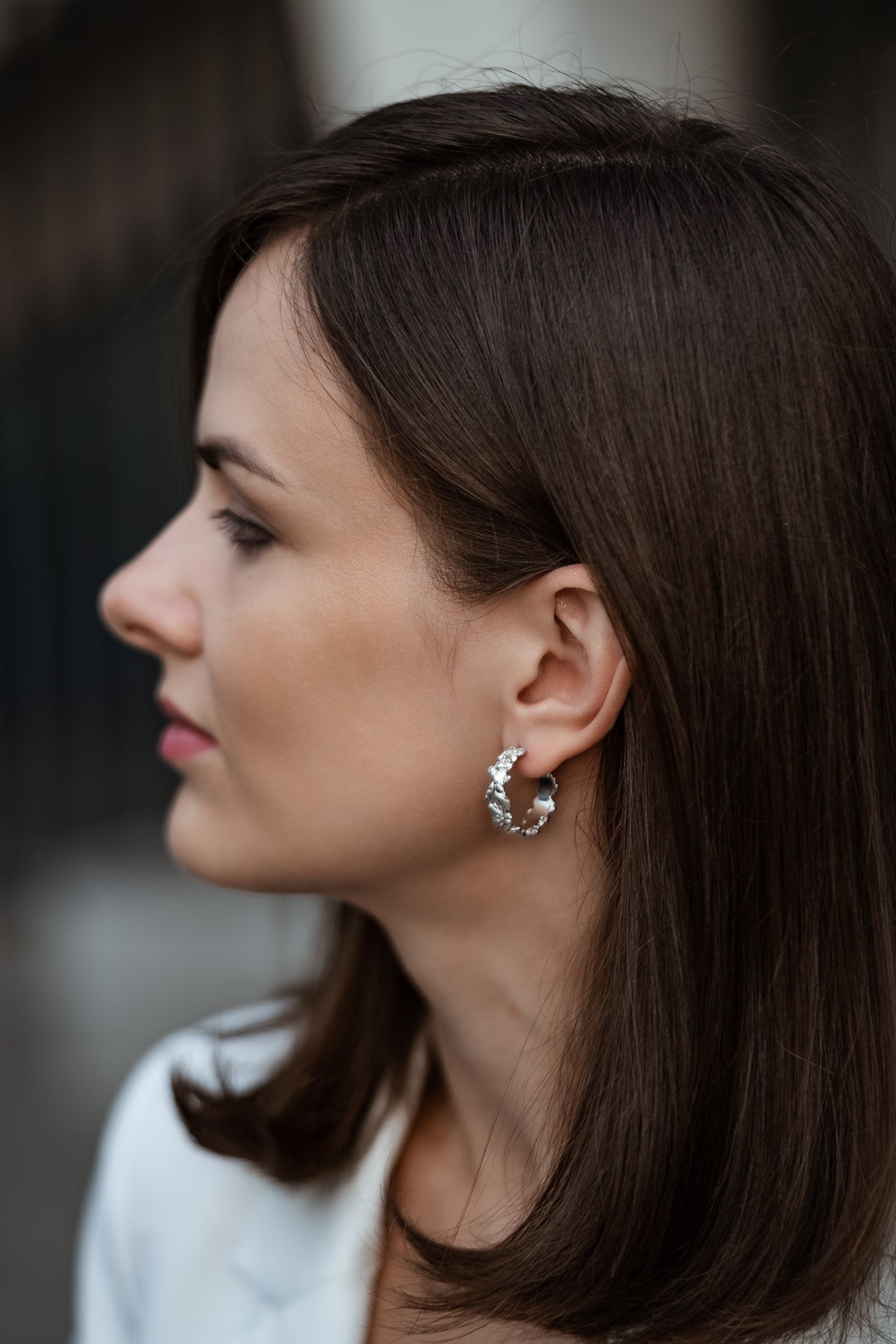 Congo earrings "Asteroidal belt"