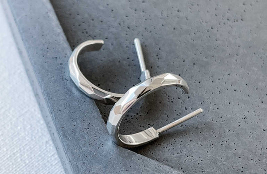 Congo earrings "Small facets"
