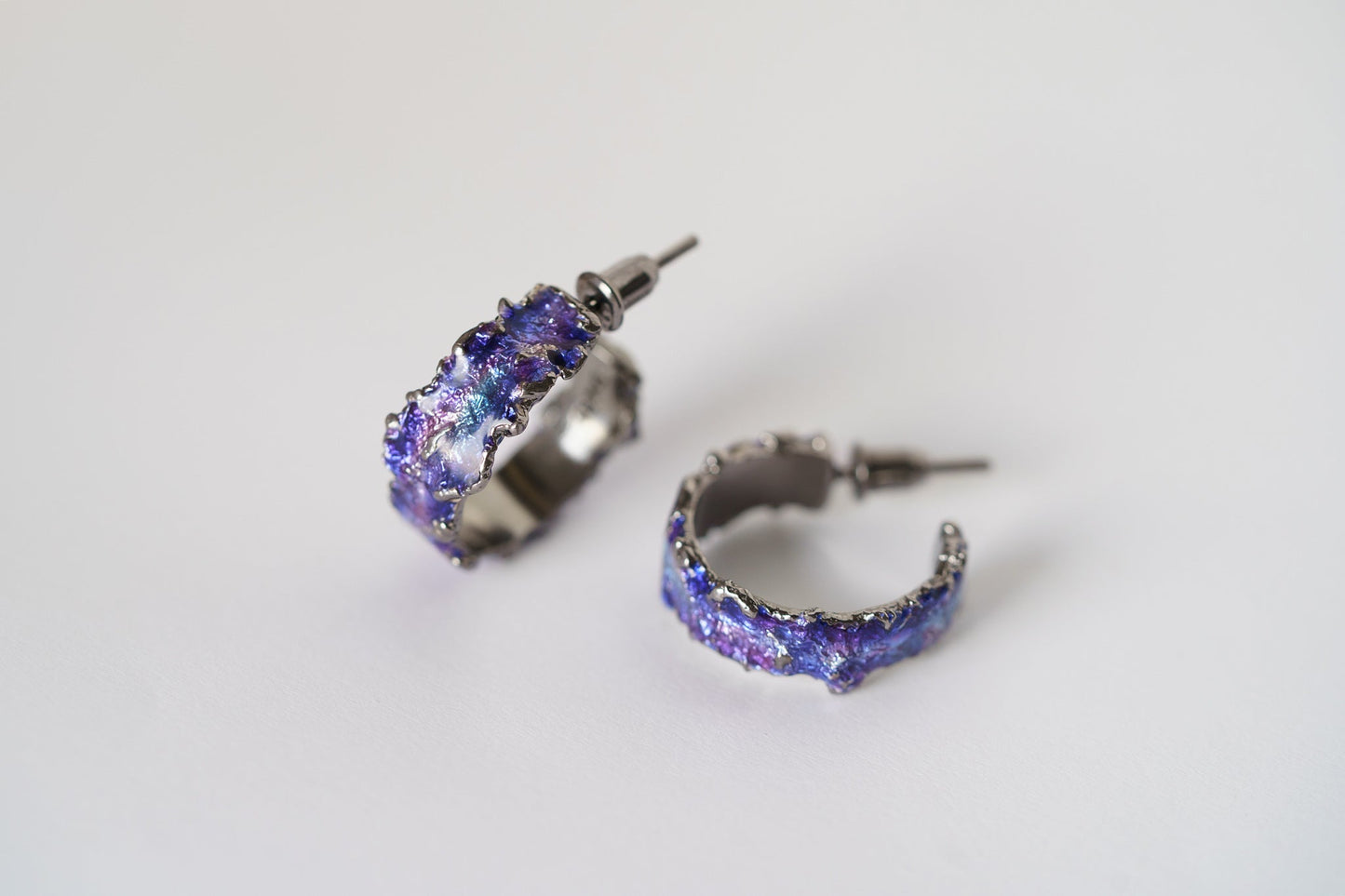 Congo earrings "Universe" (6/20 mm)