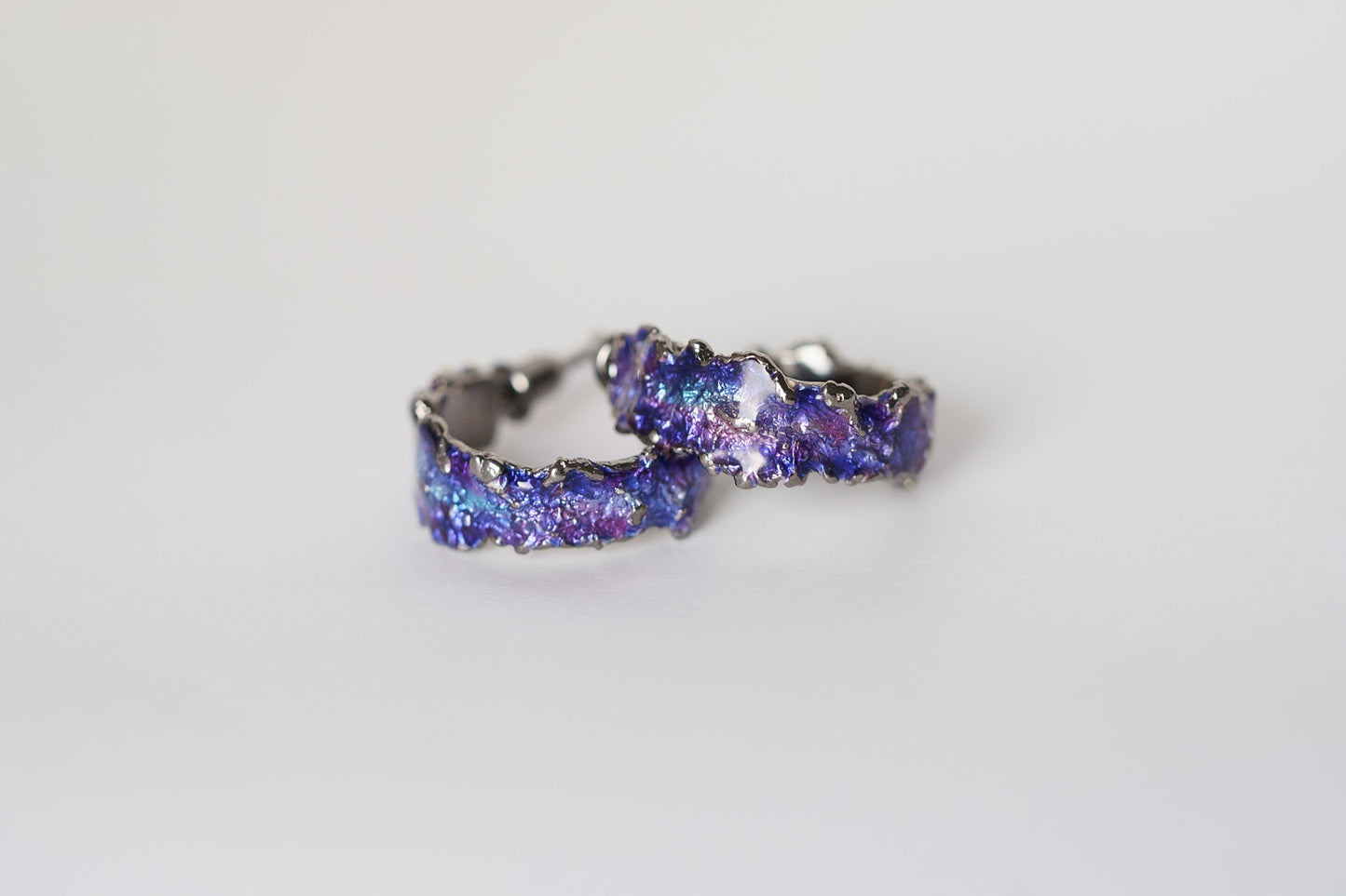 Congo earrings "Universe" (6/20 mm)
