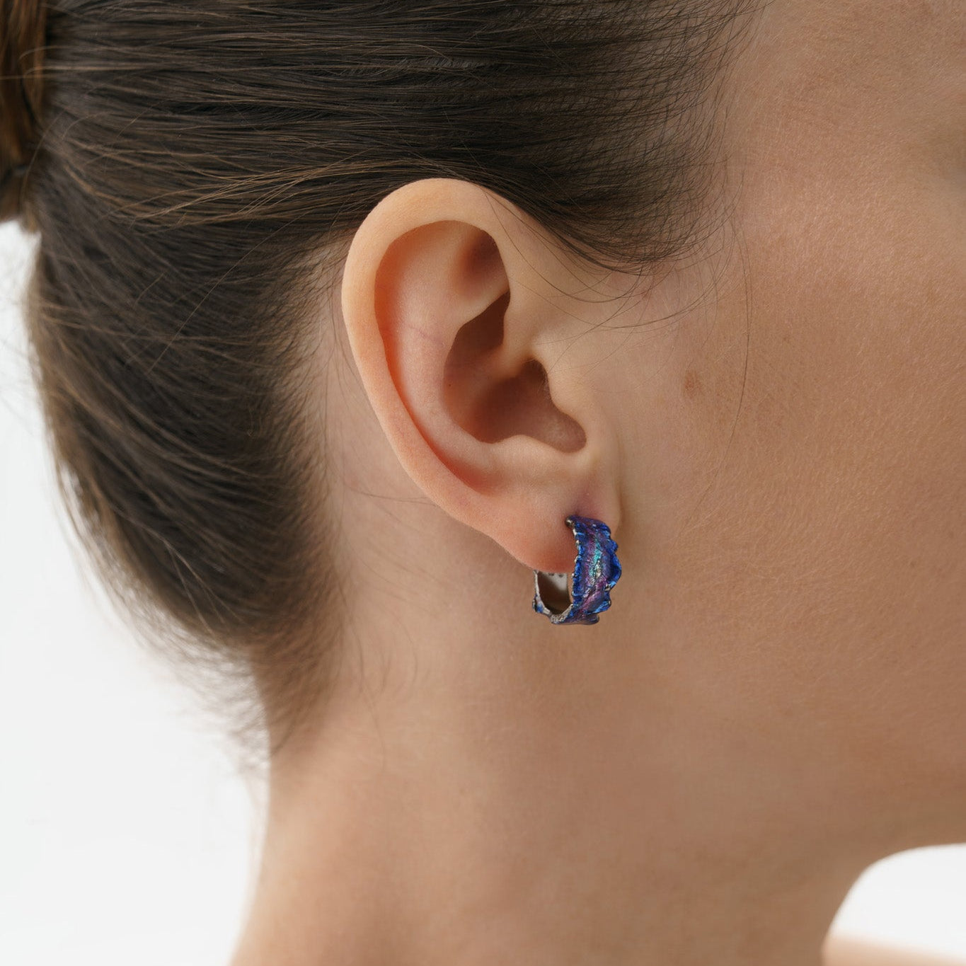 Congo earrings "Universe" (6/15 mm)