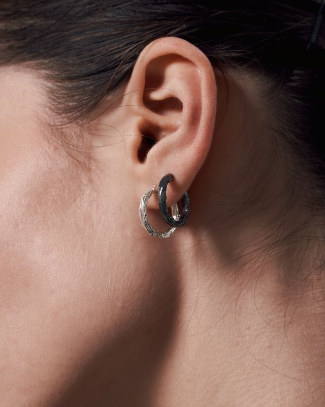 Congo earrings "Vine" light