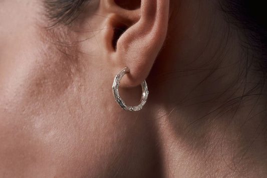 Congo earrings "Vine" light