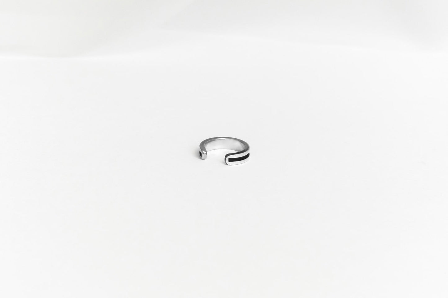 Cuff "Stripe" with enamel