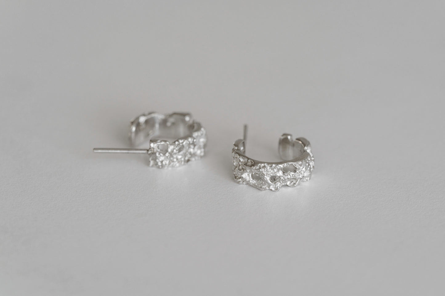 Congo earrings "Bread" (6 mm/15 mm)