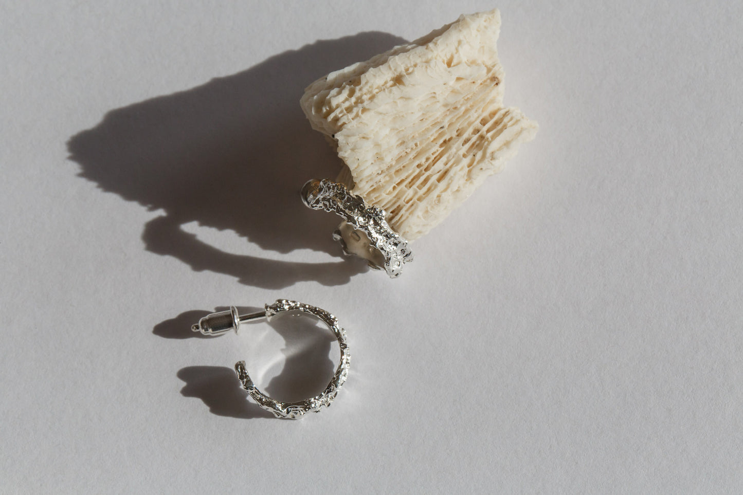 Congo earrings "Reefs" (4 mm/15 mm)