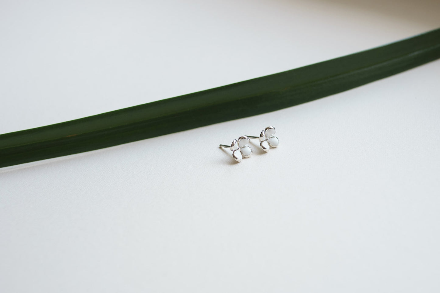 Earrings "Flower" with enamel (different colors to choose from)
