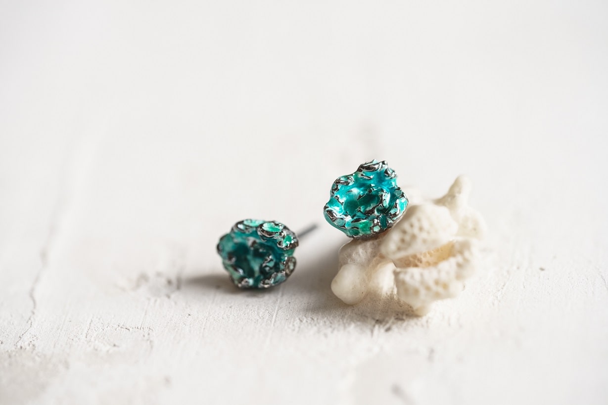 Earrings "Storm" mini