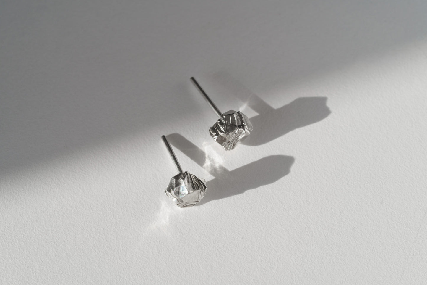 Earrings "Anthracite" (6 mm)