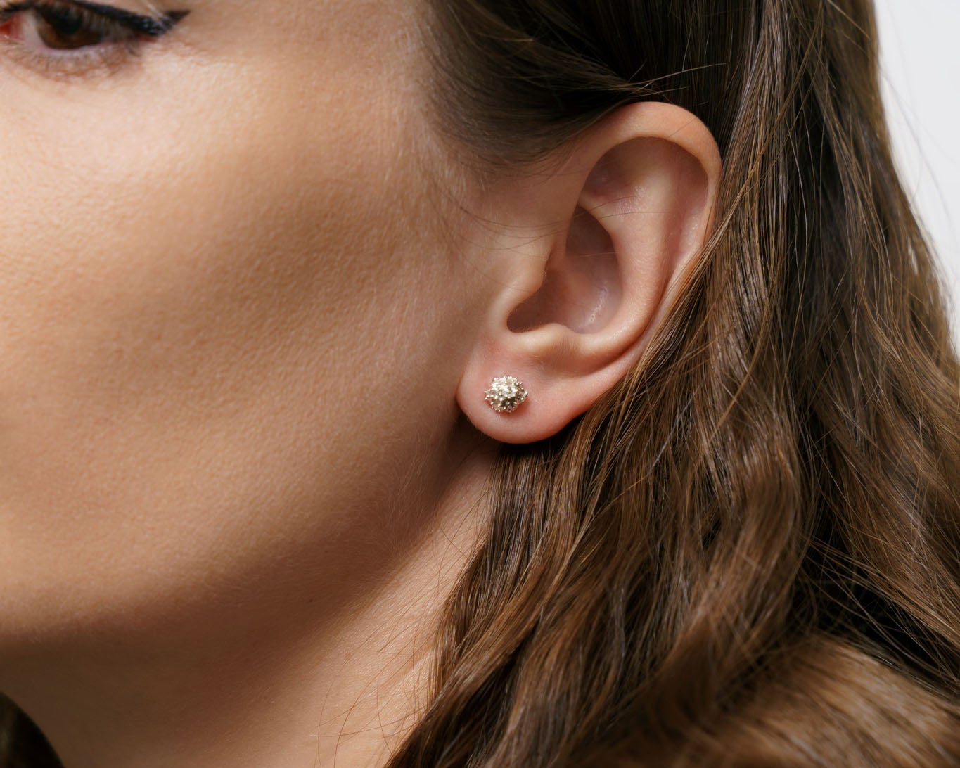 Earrings “Chestnut” light