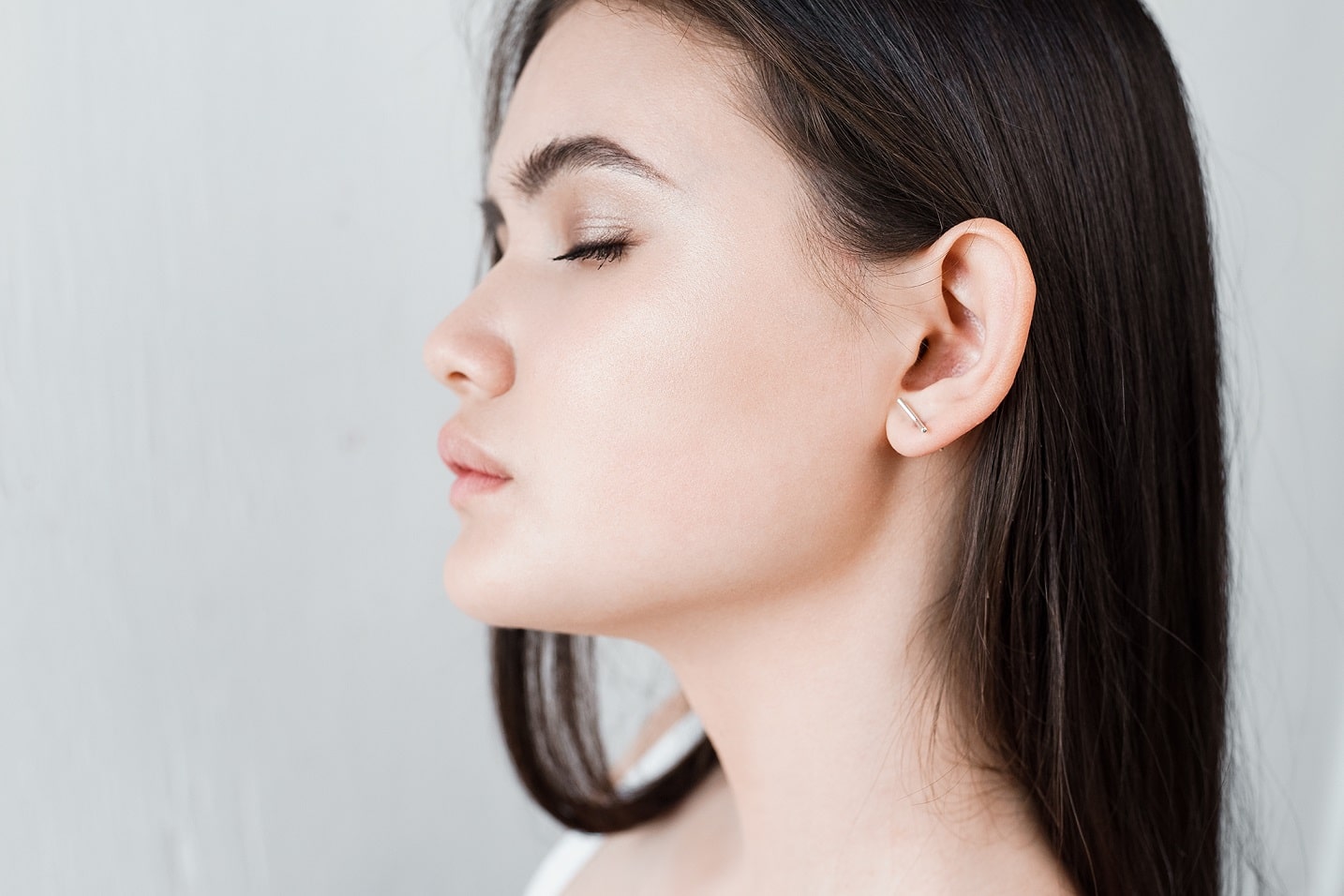 Earrings "Angle Outward"