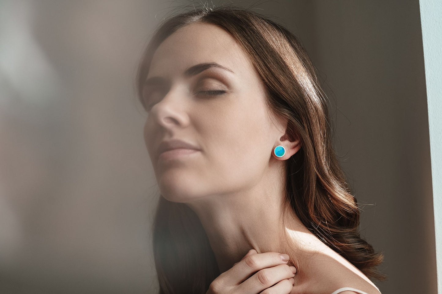 Earrings "Cote d’azur" (12 mm)