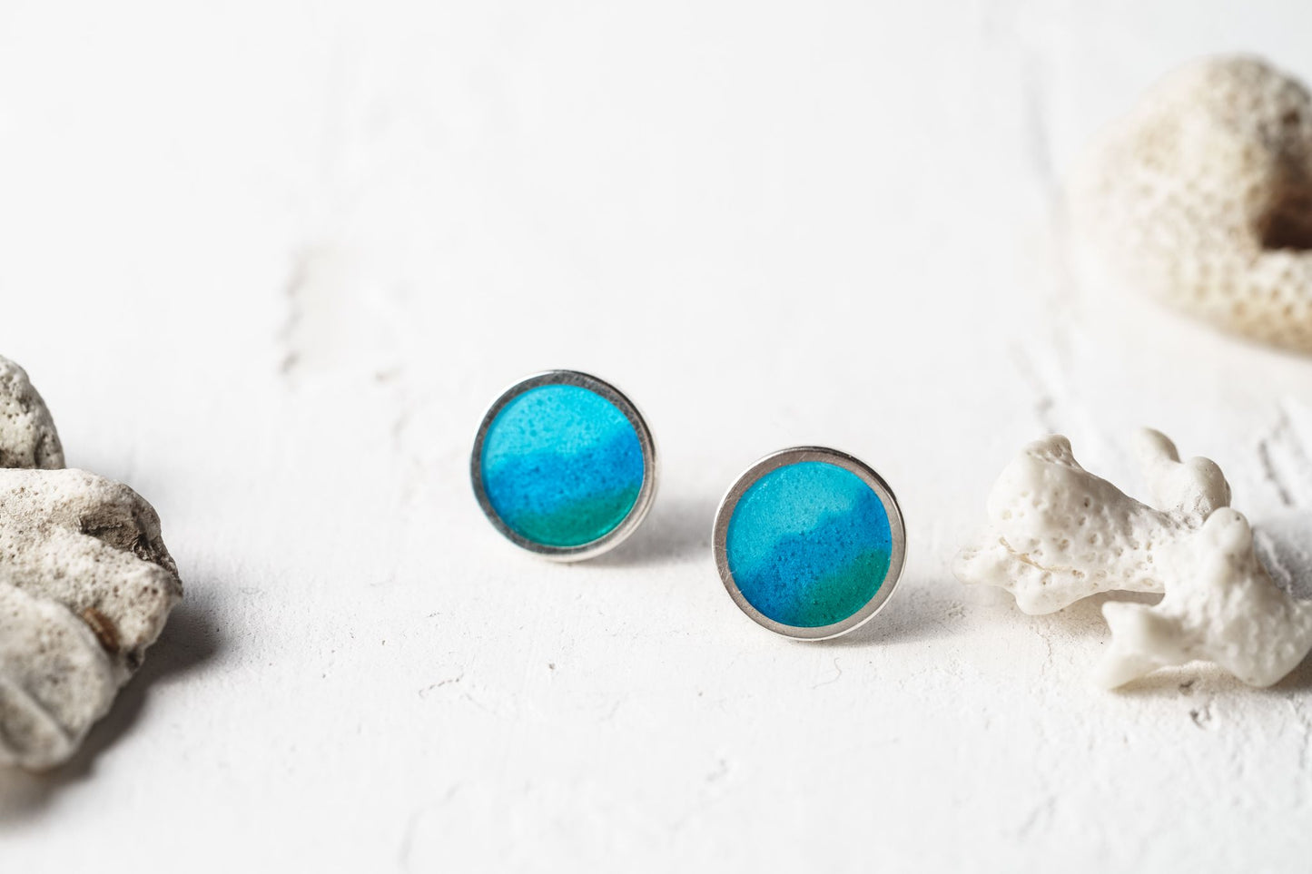 Earrings "Cote d’azur" (12 mm)
