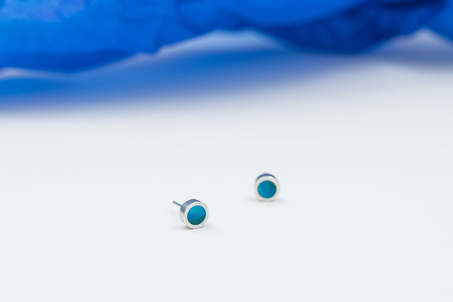 Earrings "Cote d’azur" (8 mm)
