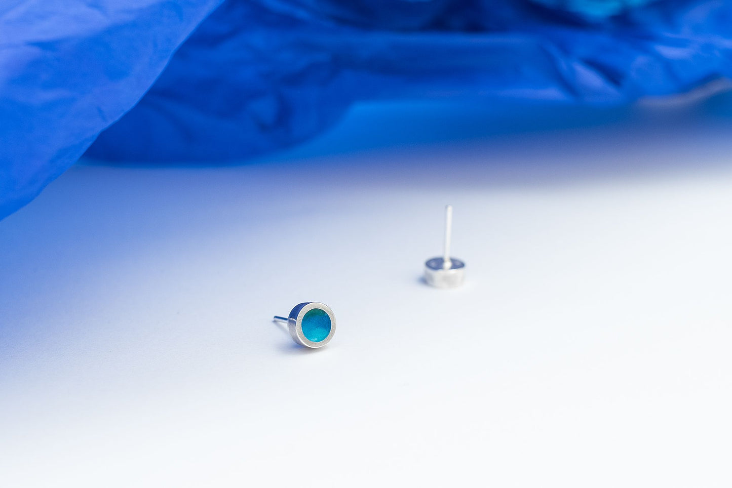 Earrings "Cote d’azur" (8 mm)