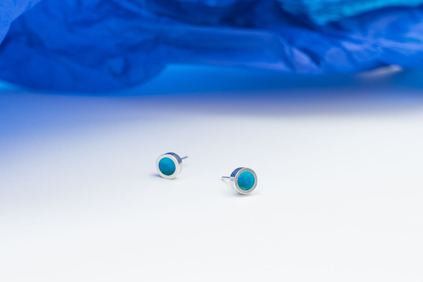 Earrings "Cote d’azur" (8 mm)