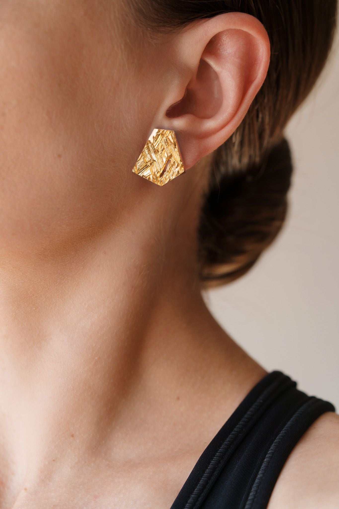 Earrings “Crushed Ice” (17×20 mm)