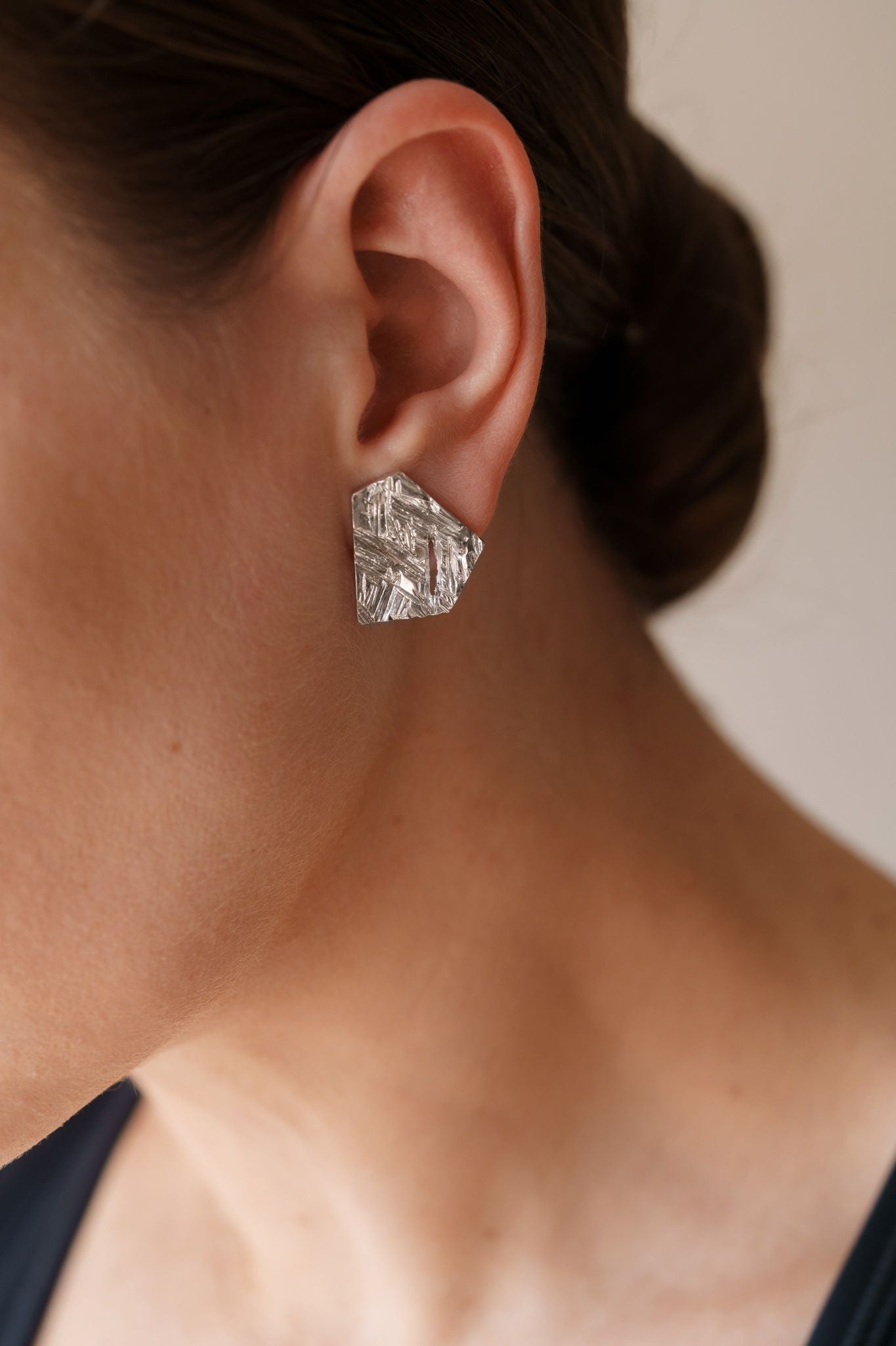 Earrings “Crushed Ice” (17×20 mm)