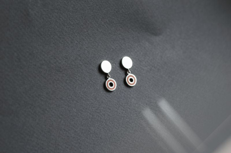 Pendant-earrings "Cyclicity" (10 mm)