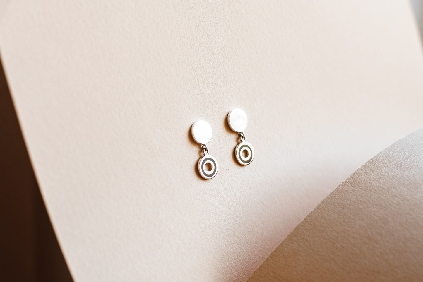 Pendant-earrings "Cyclicity" (10 mm)