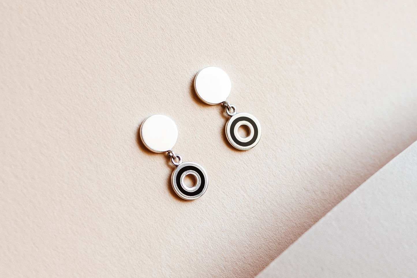 Pendant-earrings "Cyclicity" (10 mm)