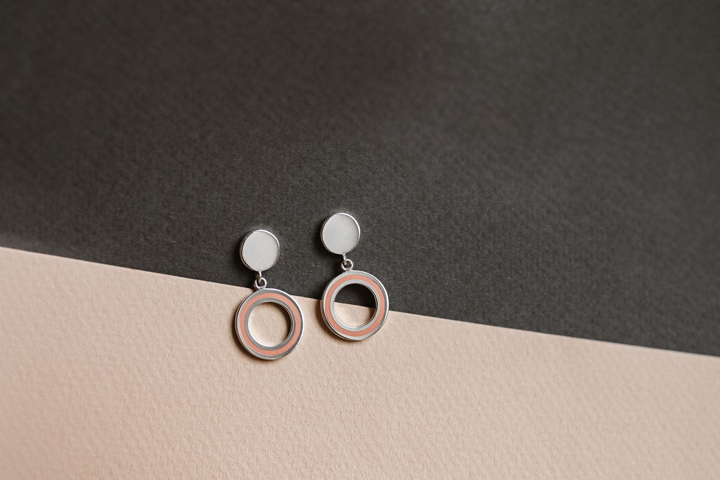 Pendant-earrings "Cyclicity" (17 mm)