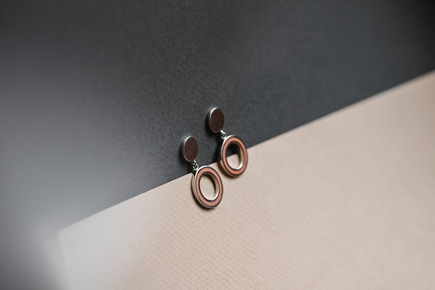 Pendant-earrings "Cyclicity" (17 mm)