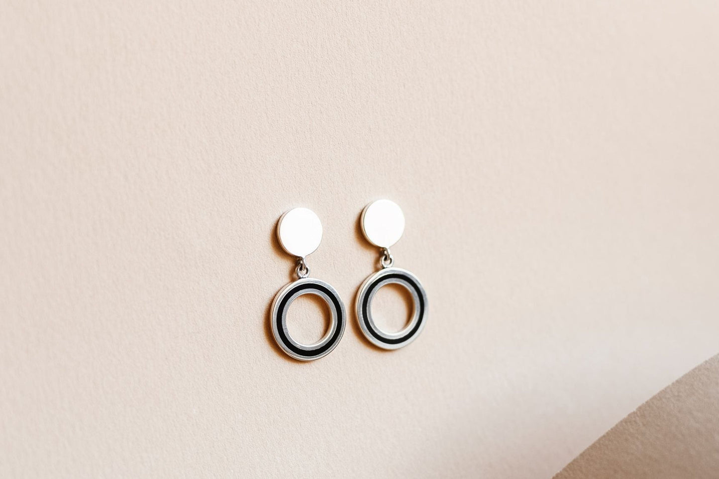 Pendant-earrings "Cyclicity" (17 mm)