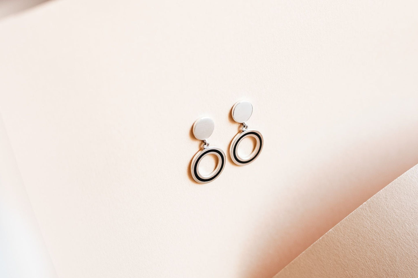 Pendant-earrings "Cyclicity" (17 mm)