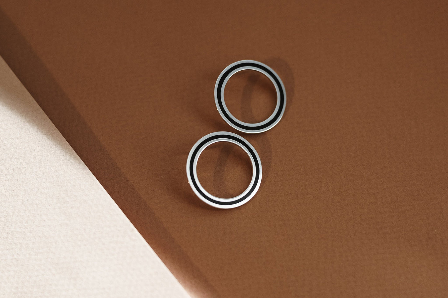 Earrings "Cyclicity" (30 mm)