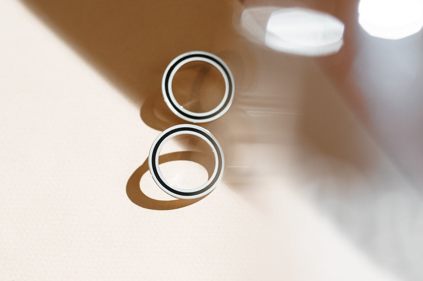 Earrings "Cyclicity" (30 mm)