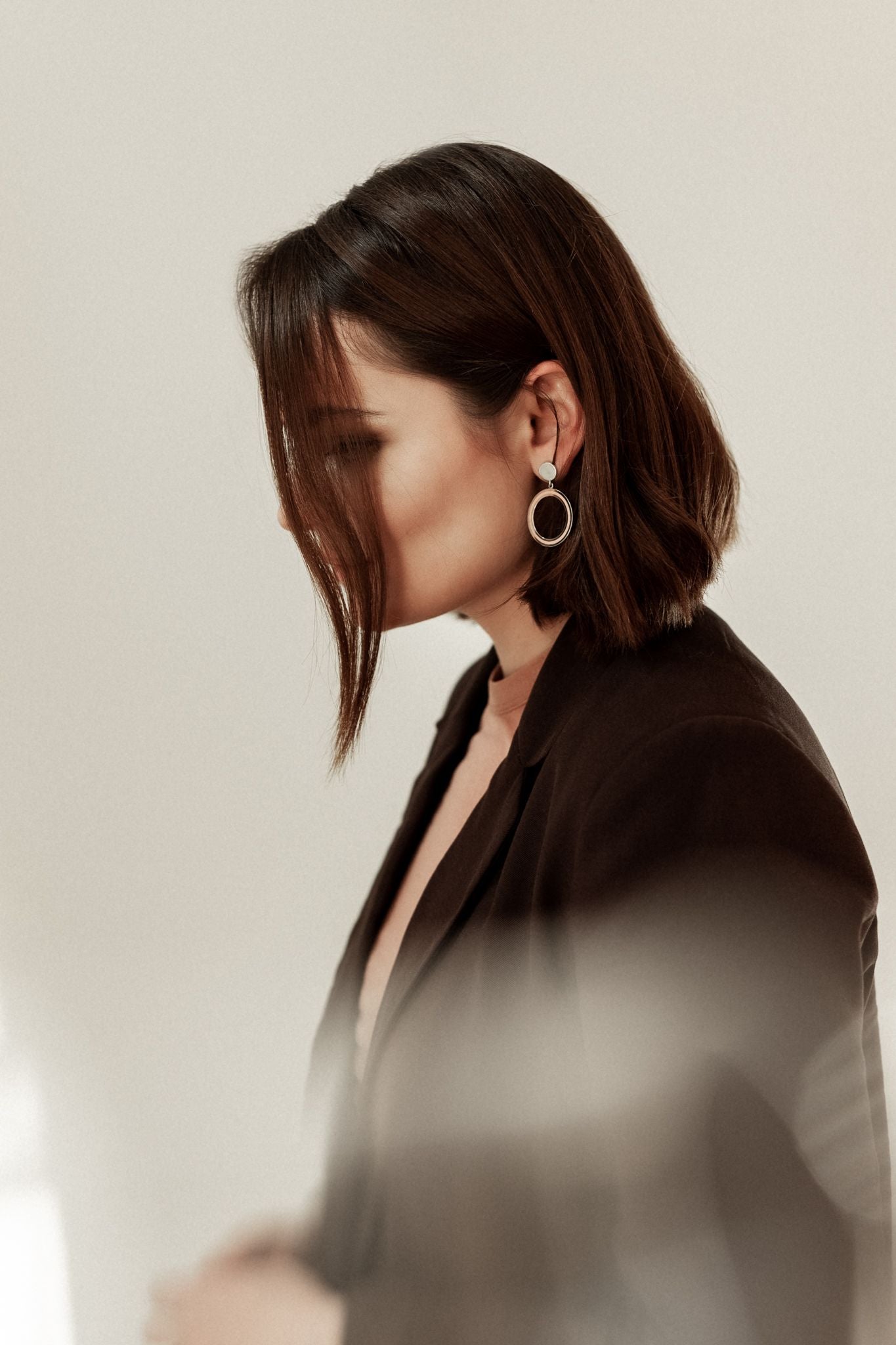 Pendant-earrings "Cyclicity" (30 mm)