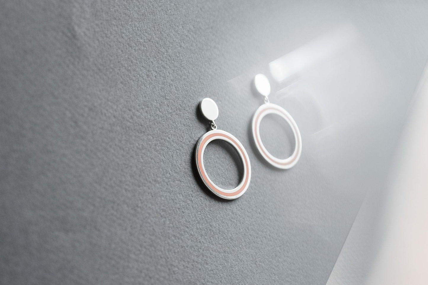 Pendant-earrings "Cyclicity" (30 mm)