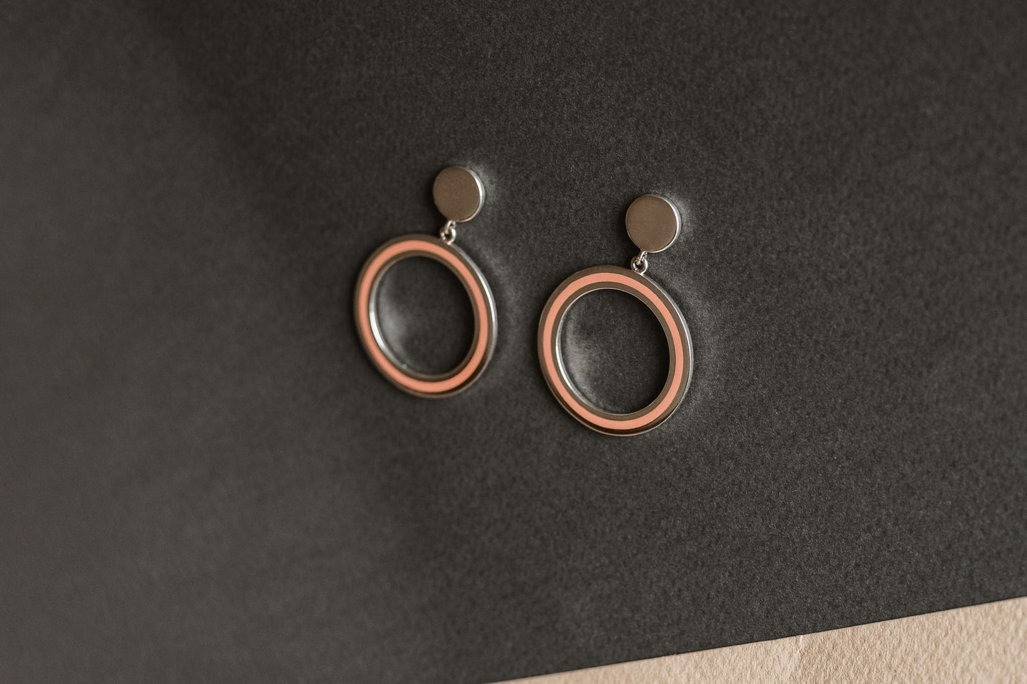 Pendant-earrings "Cyclicity" (30 mm)